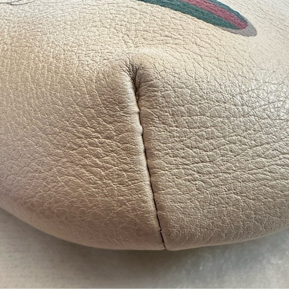 Gucci White Belt Bag with Navy and Red Strap - Picture 12 of 12